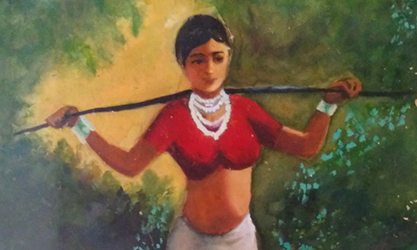 A village girl