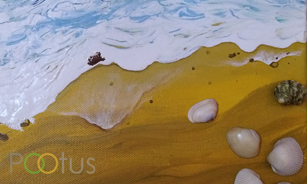The Seashells. Painted in 2020