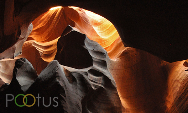 Upper Antelope Canyon at Page, Arizona, USA