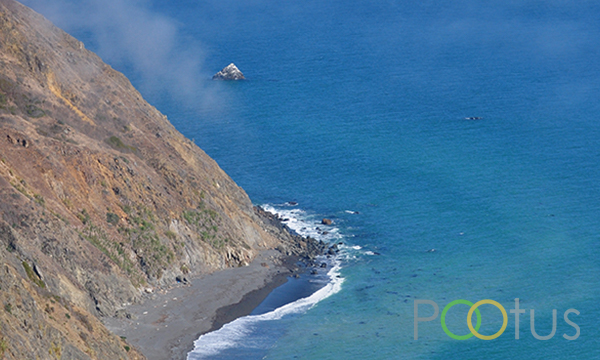 Coastal California from SH1, USA