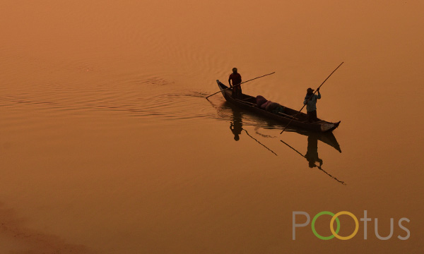 The golden hours, West Bengal, India)