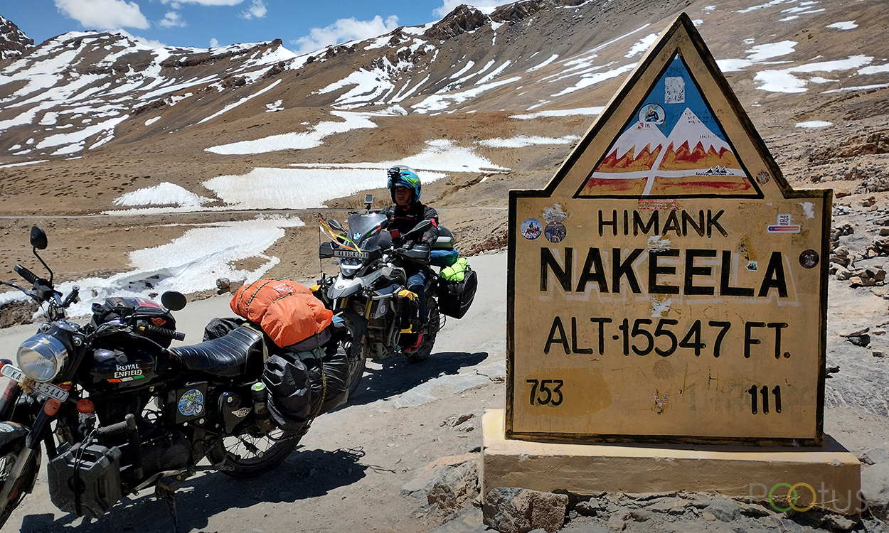 High altitude Nakee La Pass