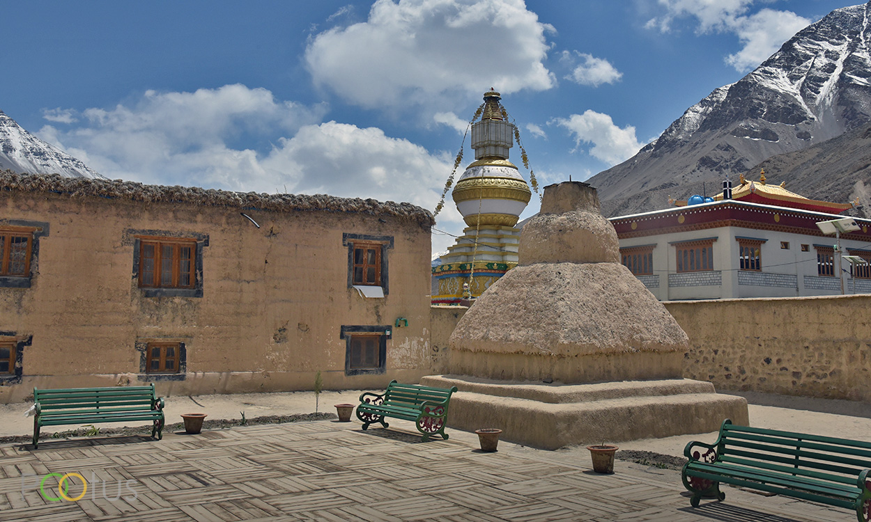 The Tabo Monastery, founded in 996 AD 