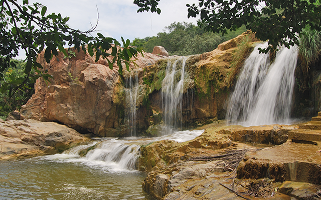 River & Waterfalls